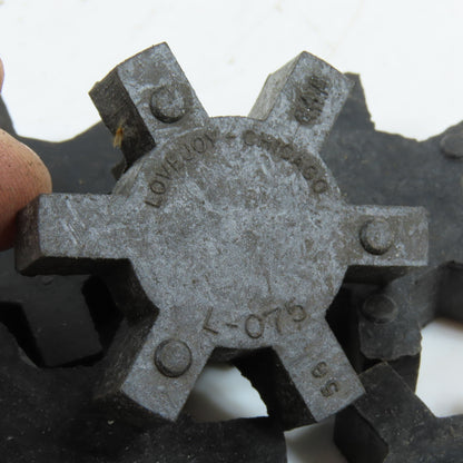Lovejoy L-075 Rubber Jaw Coupling Spider Insert Lot Of 5