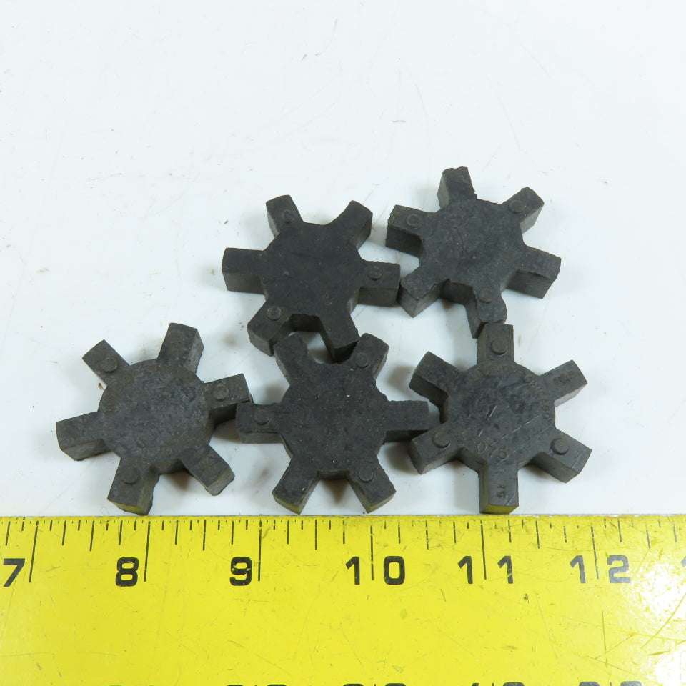 Lovejoy L-075 Rubber Jaw Coupling Spider Insert Lot Of 5
