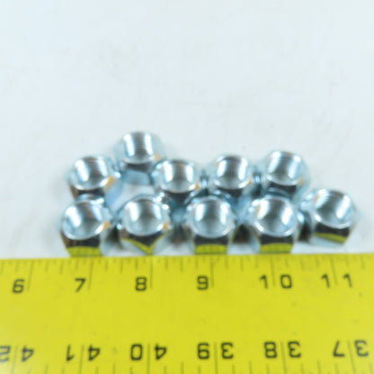 M16-2.0 Zinc Finished Top Lock Hex Nut Lot Of 10