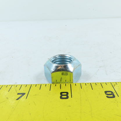 M16-2.0 Zinc Finished Top Lock Hex Nut Lot Of 10