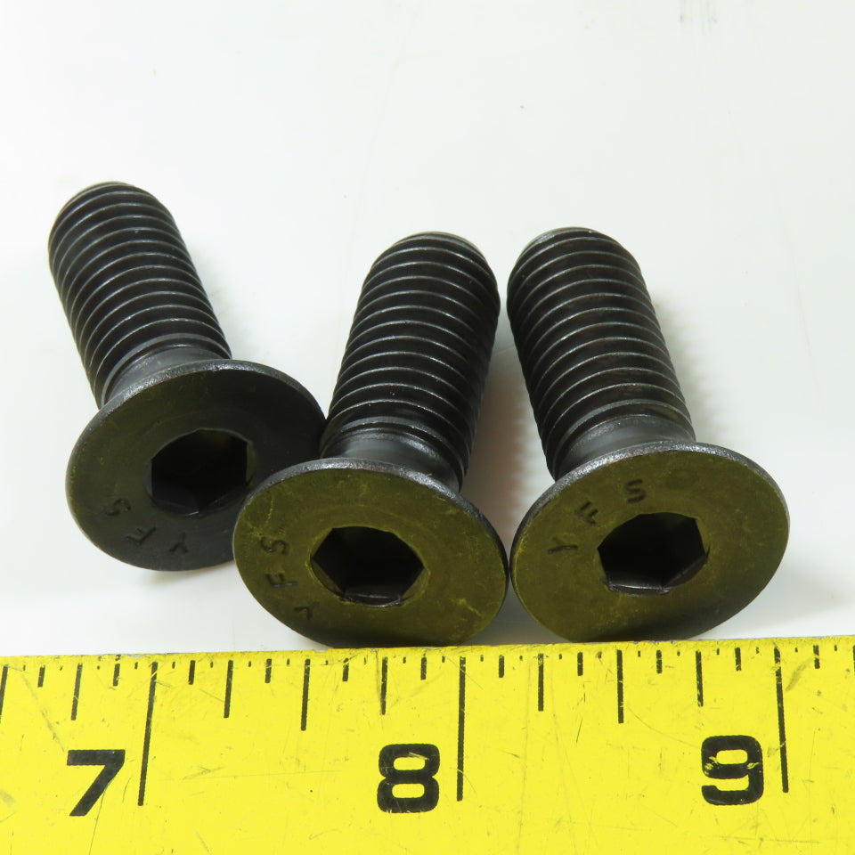 YFS N/A 1/2-13 x 1-1/2 Flat Head Socket Cap Screw Lot Of 350