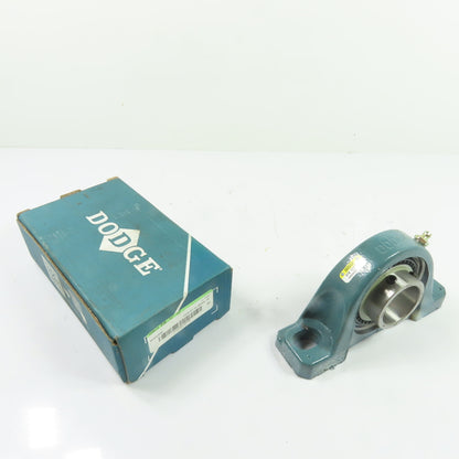 Dodge P2B-SC-107 123813 2-Bolt Pillow Block Ball Bearing 1-7/16" Bore NEW