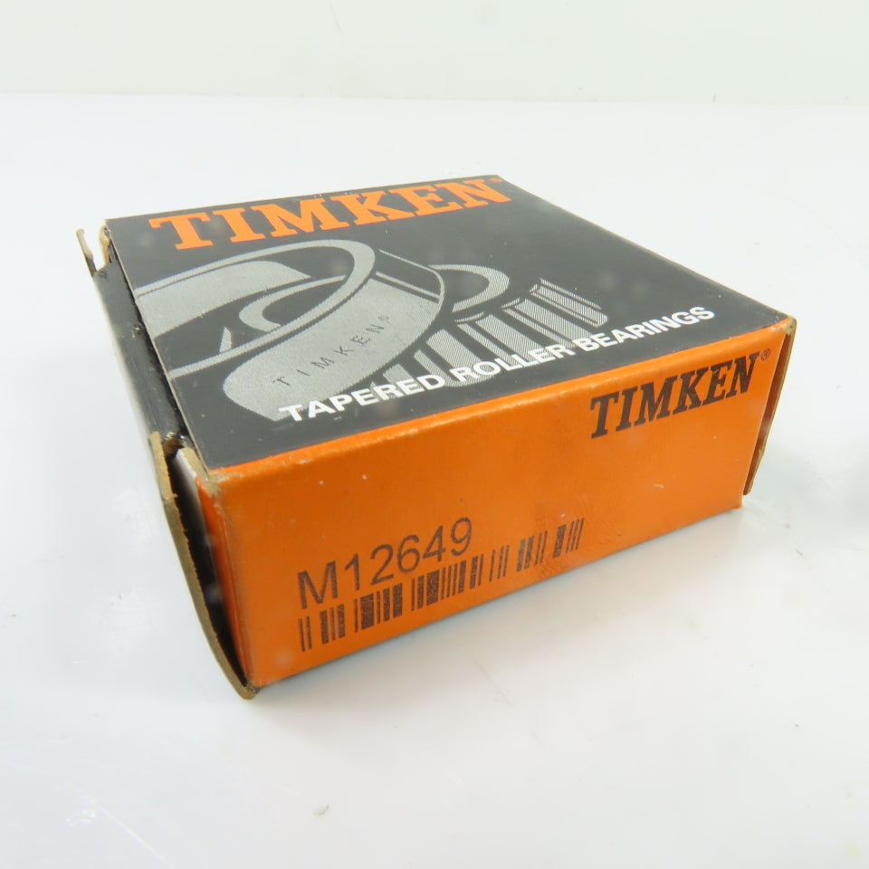 Timken M12649 Tapered Roller Bearing 0.84" Bore 0.72" Width