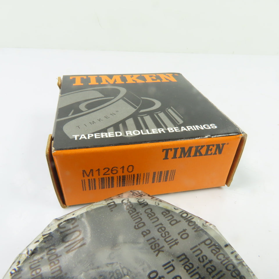 Timken M12610 Tapered Roller Bearing Cup 1.96" OD 0.55" Width Lot Of 2
