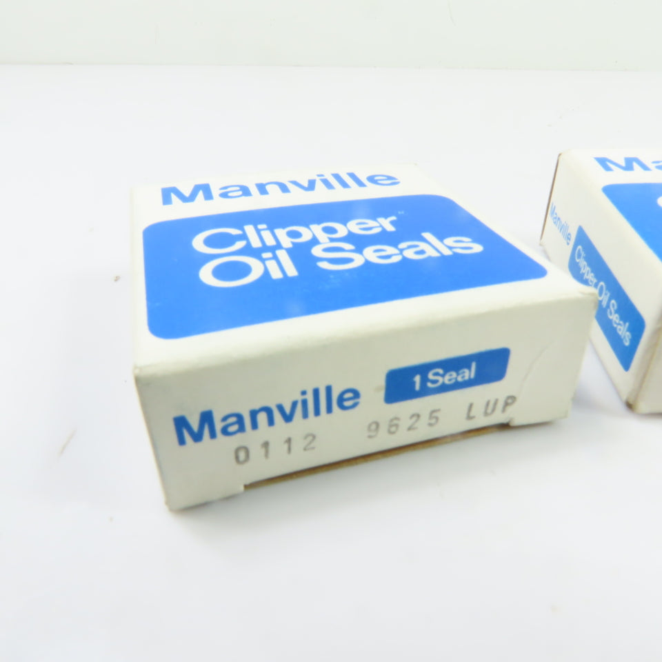 Manville 0112-9625 LUP Oil Seal NEW 1.63" OD x 1.07" Bore Lot Of 5