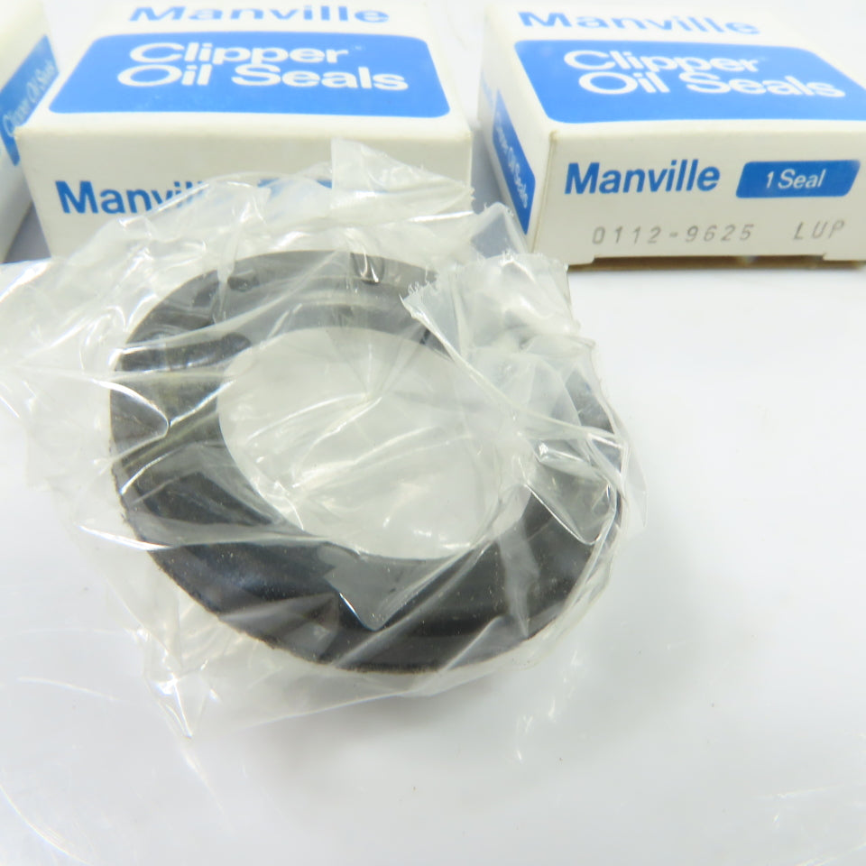 Manville 0112-9625 LUP Oil Seal NEW 1.63" OD x 1.07" Bore Lot Of 5