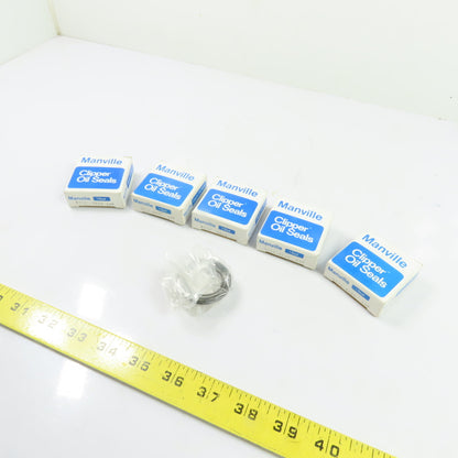 Manville 0112-9625 LUP Oil Seal NEW 1.63" OD x 1.07" Bore Lot Of 5