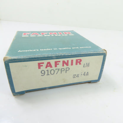 Fafnir 9107PP Sealed Deep Groove Ball Bearing 35mm x 62mm x 14mm