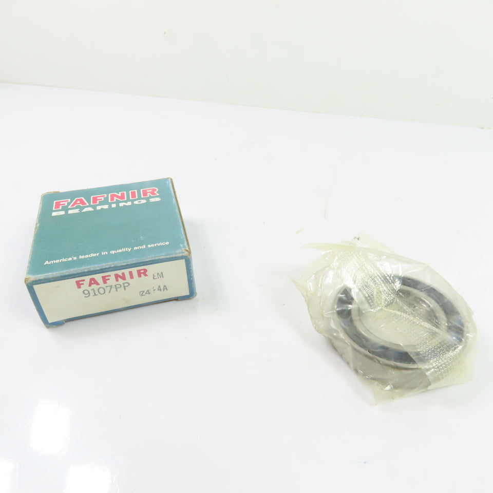 Fafnir 9107PP Sealed Deep Groove Ball Bearing 35mm x 62mm x 14mm