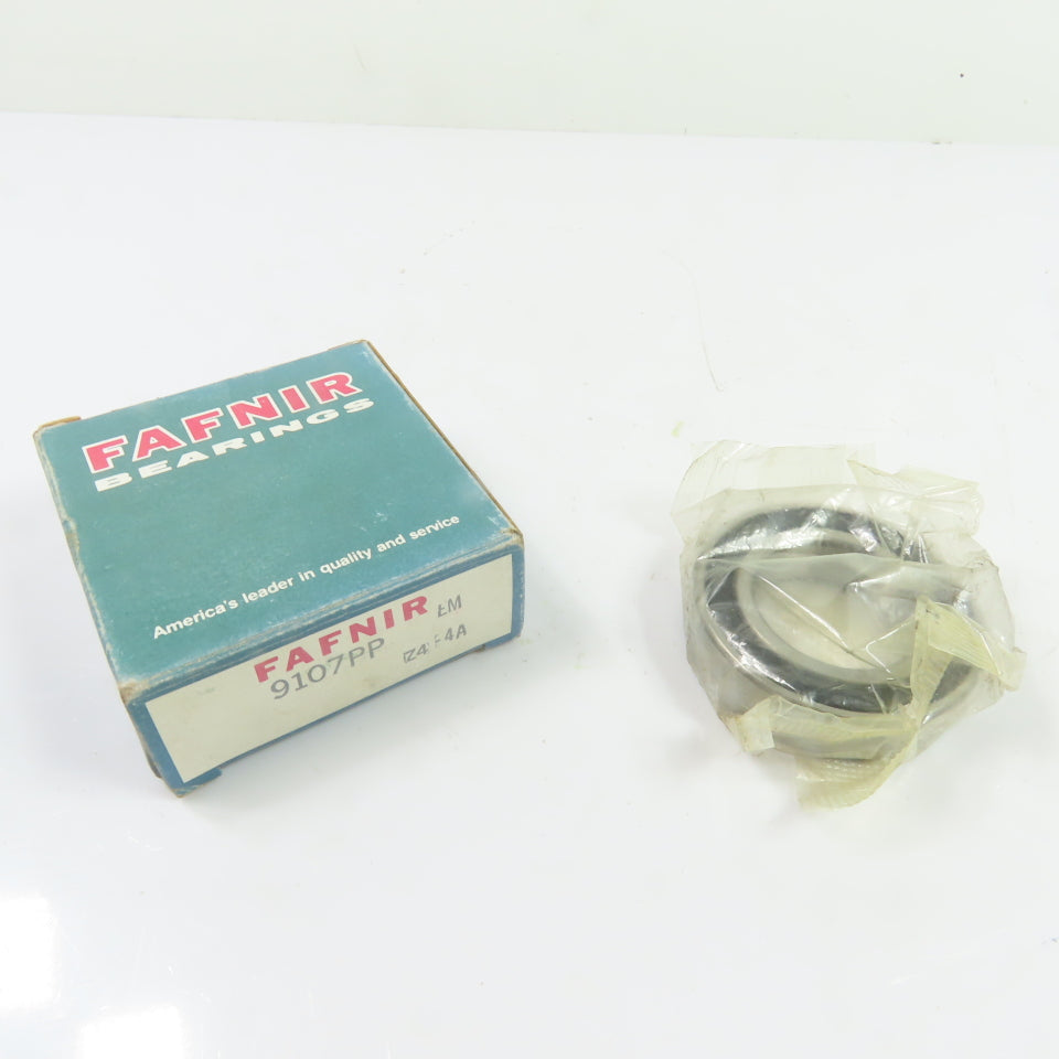 Fafnir 9107PP Sealed Deep Groove Ball Bearing 35mm x 62mm x 14mm