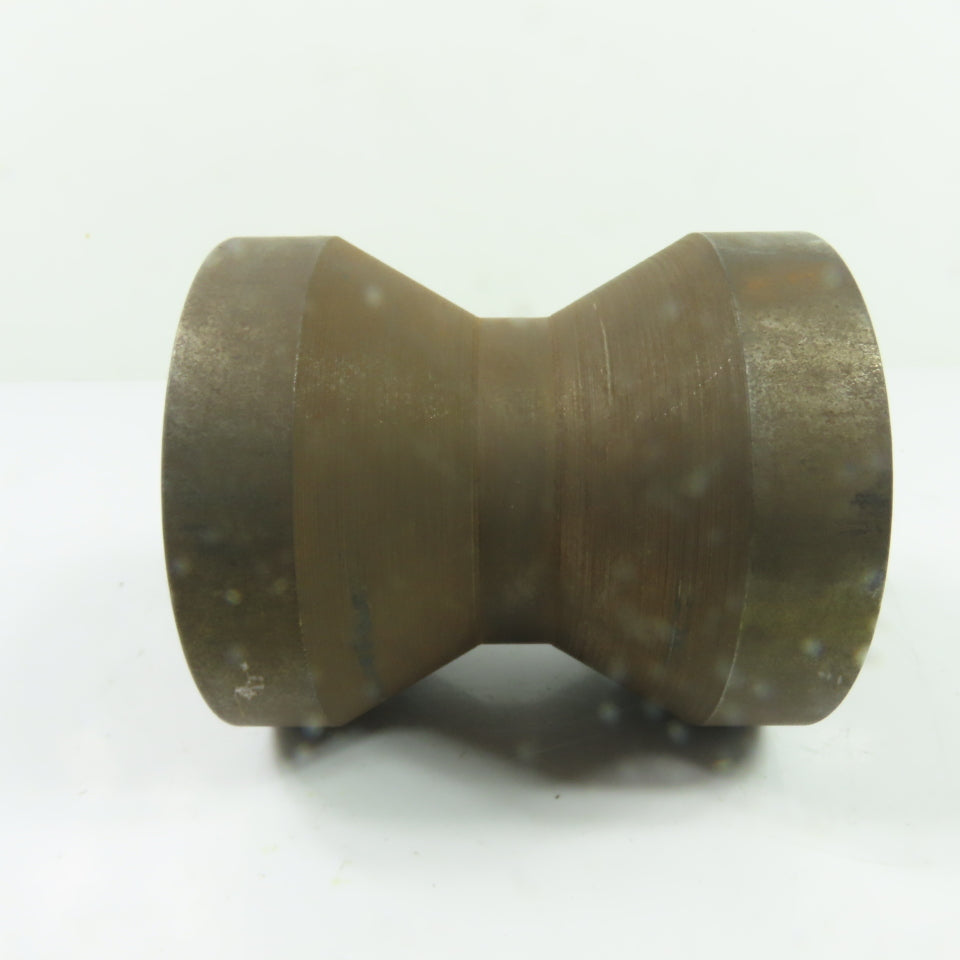 3-7/8" L x 3/4" Bore Tapered Curve Conveyor Idler Roller 3-1/2" - 2-3/8" OD
