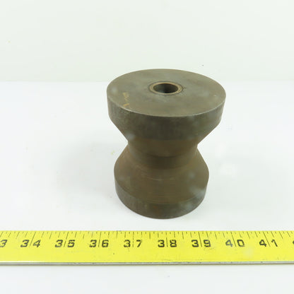 3-7/8" L x 3/4" Bore Tapered Curve Conveyor Idler Roller 3-1/2" - 2-3/8" OD