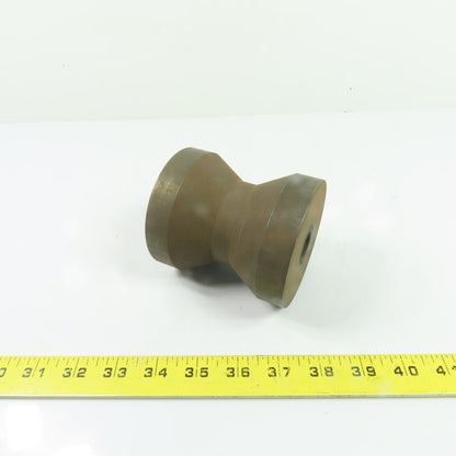 3-7/8" L x 3/4" Bore Tapered Curve Conveyor Idler Roller 3-1/2" - 2-3/8" OD