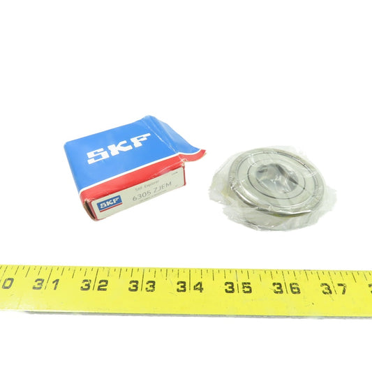 SKF 6305 ZJEM Deep Groove Ball Bearing 25mm Bore x 62mm OD x 17mm Wide NEW