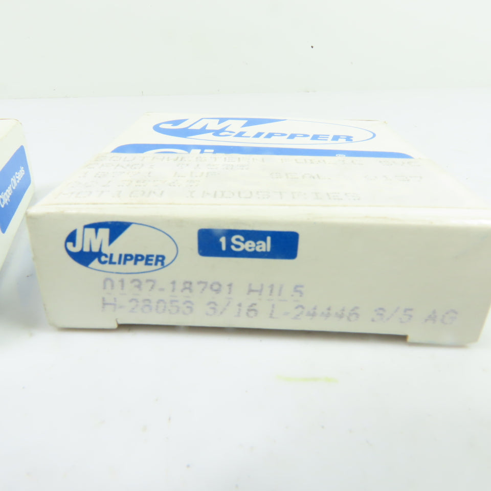 JM Clipper 0137-18791 H1L5 Oil Seal NEW Lot Of 3