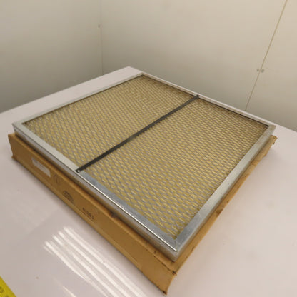 Consler 15755 24" x 24" x 2" Pleated Panel Air Filter Element