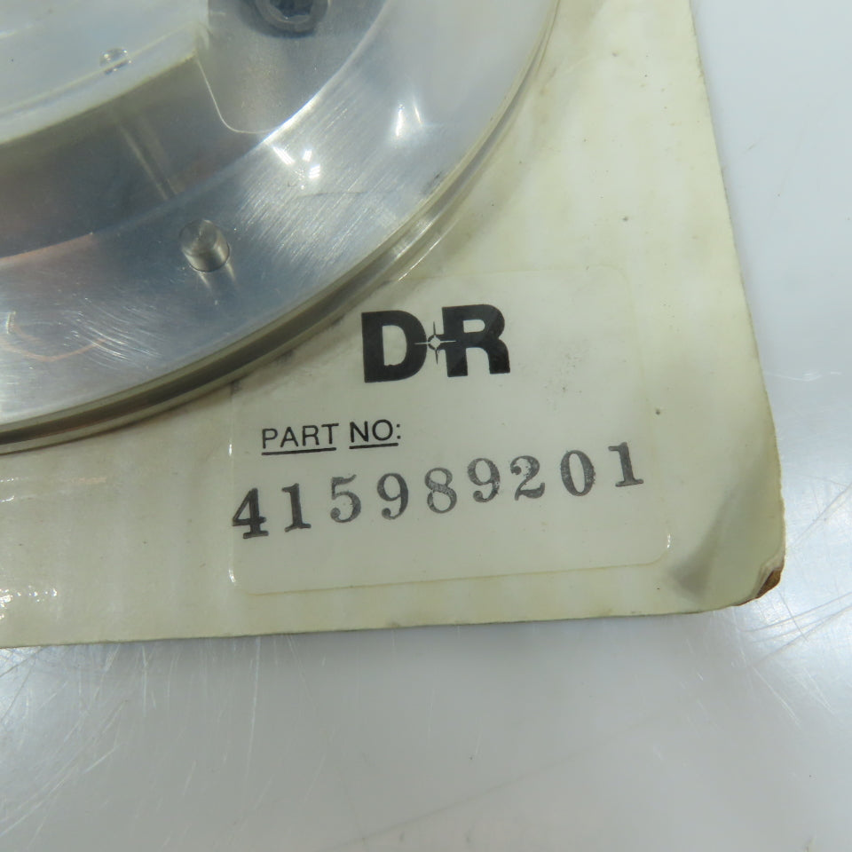 415989201 Machined Aluminum Mounting Flange Plate with Threaded Bore