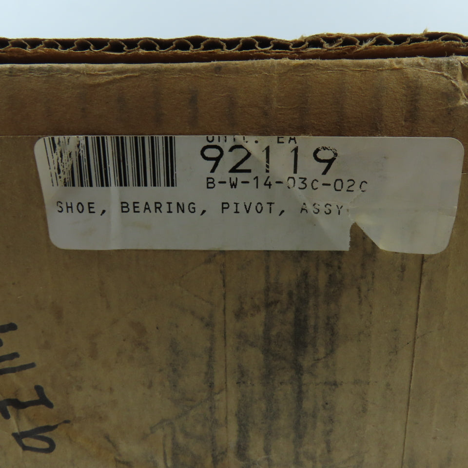 Joy P3791500-01465 Pivot-Shoe Bearing Assembly, Adjustable