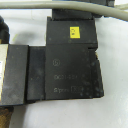 SMC VF3230-5DZ-02 Pneumatic Solenoid Directional Valve 24VDC