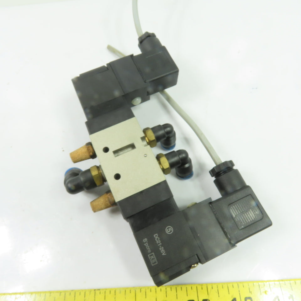 SMC VF3230-5DZ-02 Pneumatic Solenoid Directional Valve 24VDC