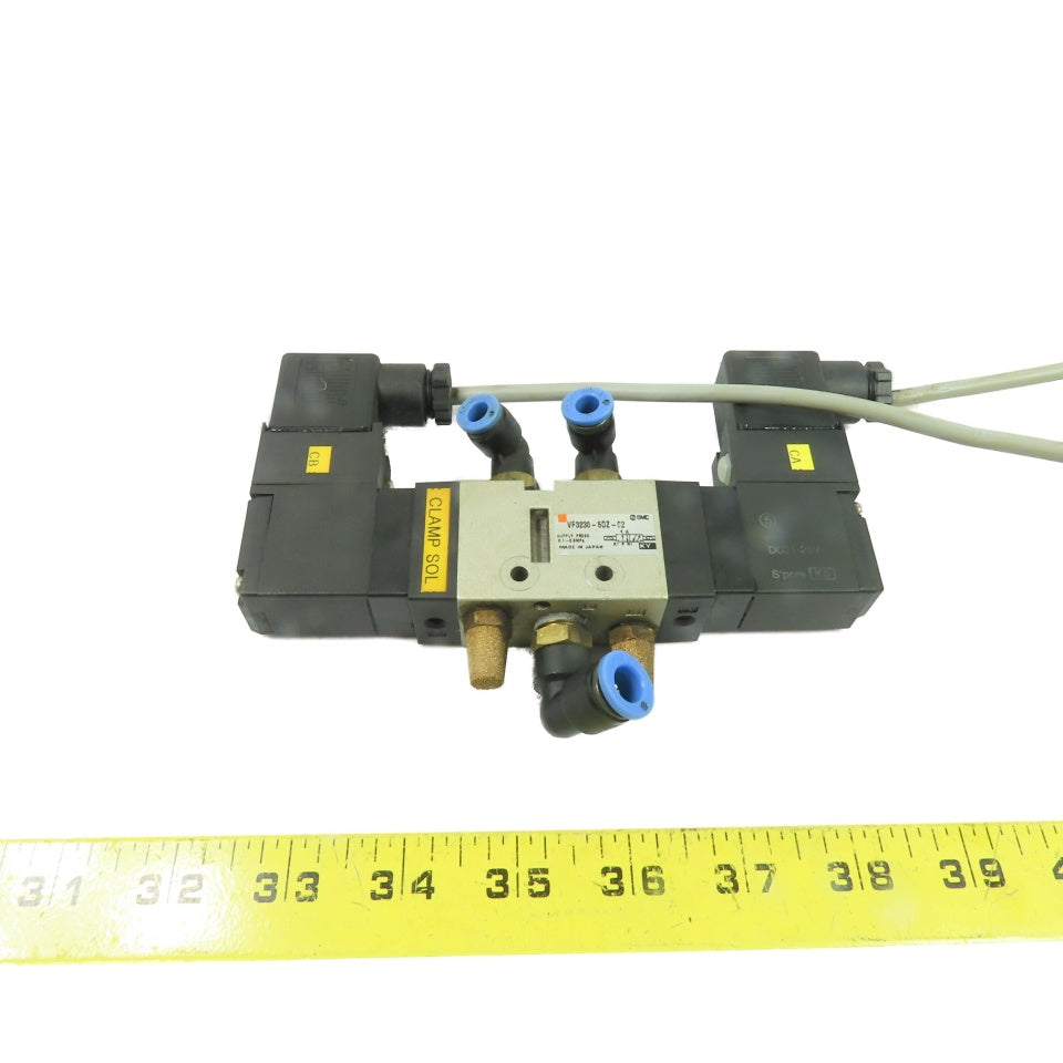 SMC VF3230-5DZ-02 Pneumatic Solenoid Directional Valve 24VDC
