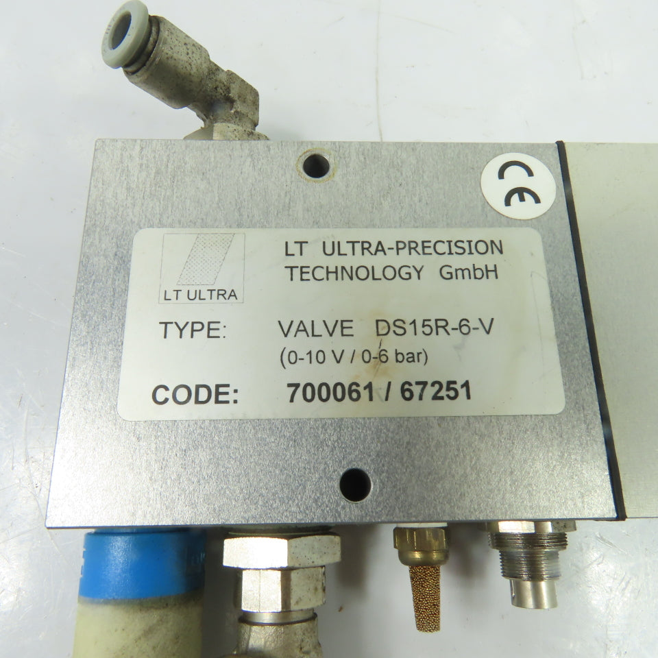 LT Ultra DS15R-6-V Pneumatic Valve 0-10V 0-6Bar