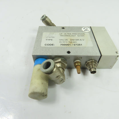 LT Ultra DS15R-6-V Pneumatic Valve 0-10V 0-6Bar