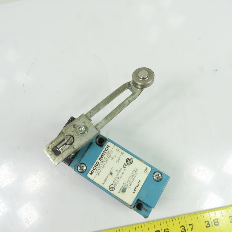 Micro Switch LSYAC1A 10A SPDT Roller Lever Limit Switch 600VAC