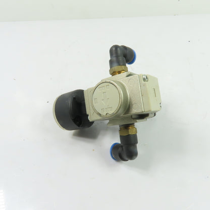 SMC AR20-02H Pneumatic Air Pressure Regulator 0.05-0.85MPa 1/4" NPT