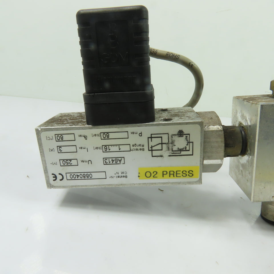 00501940 0880400 Pneumatic Pressure Regulator Solenoid Valve Assembly 24V