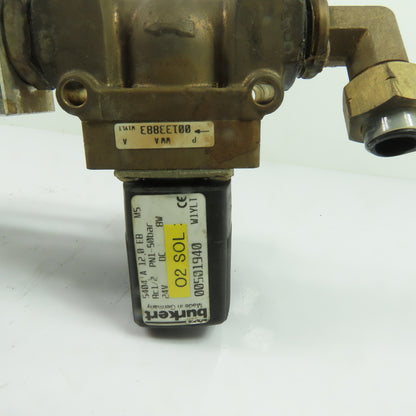 00501940 0880400 Pneumatic Pressure Regulator Solenoid Valve Assembly 24V