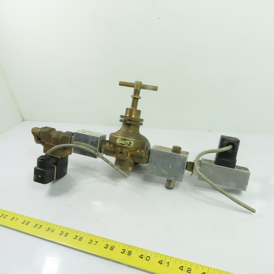 00501940 0880400 Pneumatic Pressure Regulator Solenoid Valve Assembly 24V