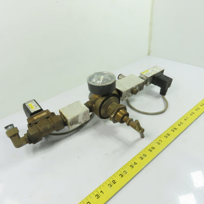 00133883 00501940 Pneumatic Pressure Regulator Solenoid Valve Assembly 24V
