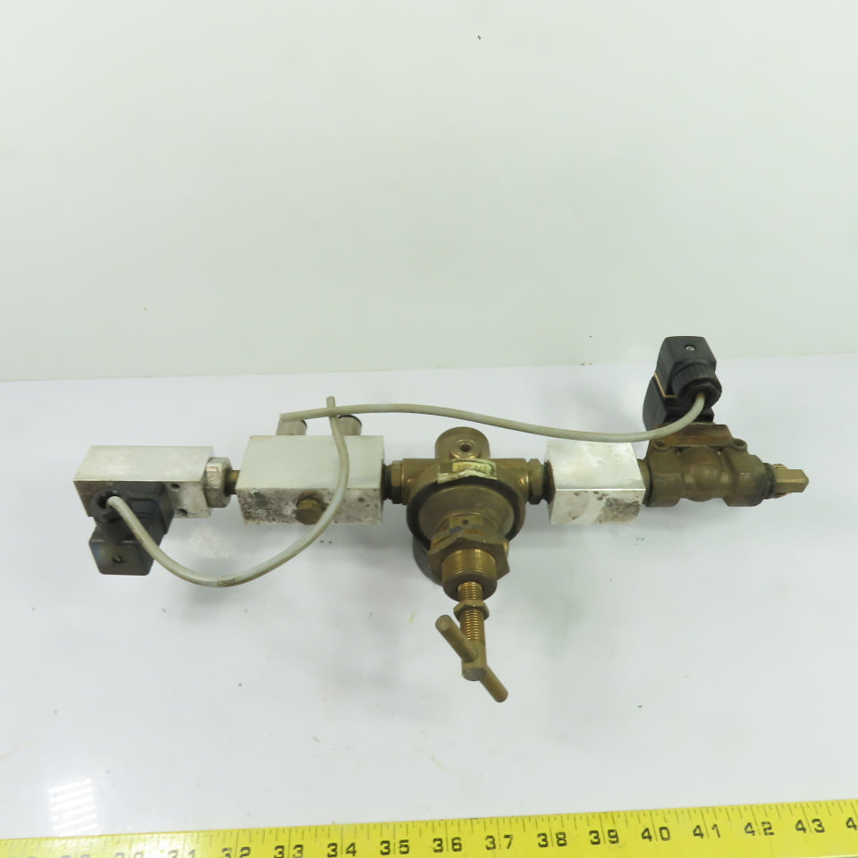00133883 00501940 Pneumatic Pressure Regulator Solenoid Valve Assembly 24V
