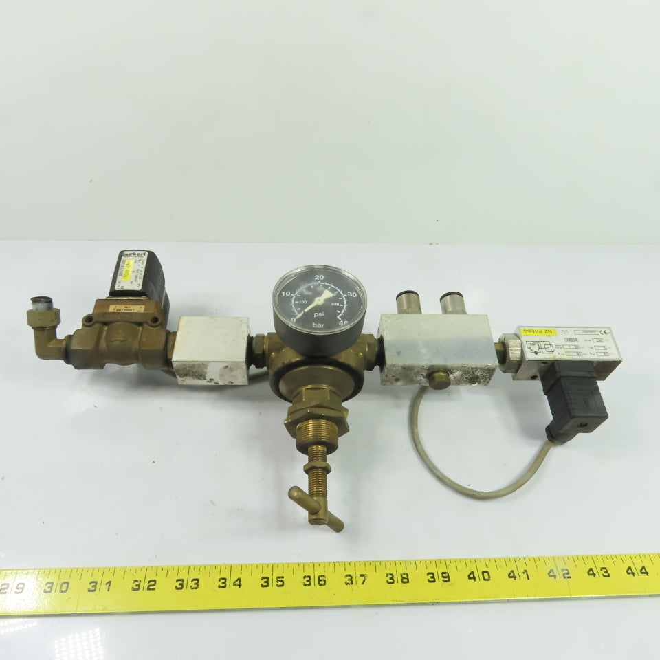 00133883 00501940 Pneumatic Pressure Regulator Solenoid Valve Assembly 24V