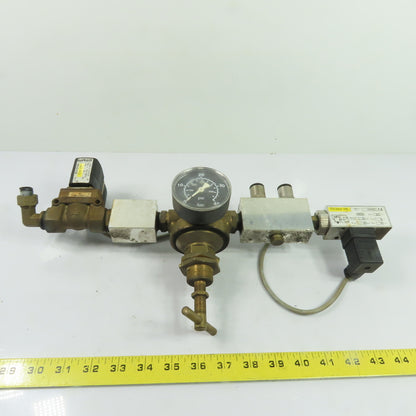 00133883 00501940 Pneumatic Pressure Regulator Solenoid Valve Assembly 24V