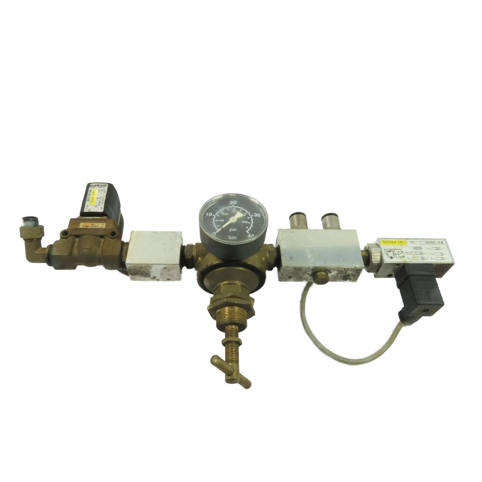 00133883 00501940 Pneumatic Pressure Regulator Solenoid Valve Assembly 24V