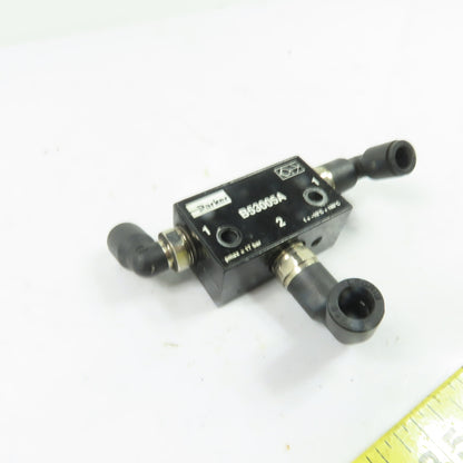 Parker B53005A 3 Port Pneumatic Shuttle Valve G1/4