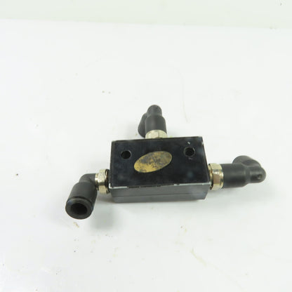 Parker B53005A 3 Port Pneumatic Shuttle Valve G1/4