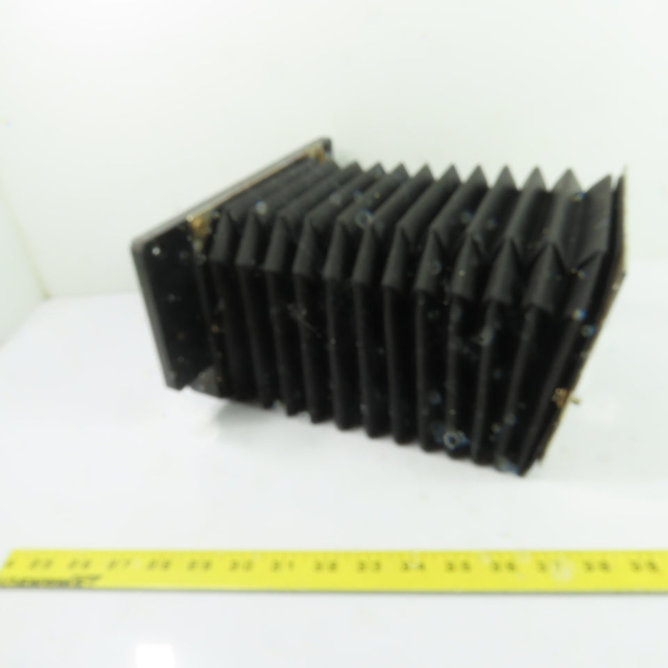 5" x 3-1/2" H Inside Accordion Style Bellows Way Cover Extends 12"