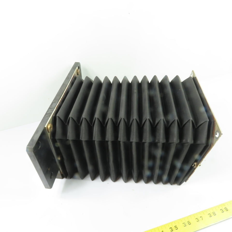 5" x 3-1/2" H Inside Accordion Style Bellows Way Cover Extends 12"
