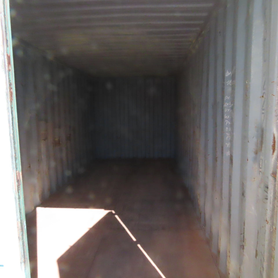 20' Standard Height End Door Shipping Container 90" H x 92" W Opening