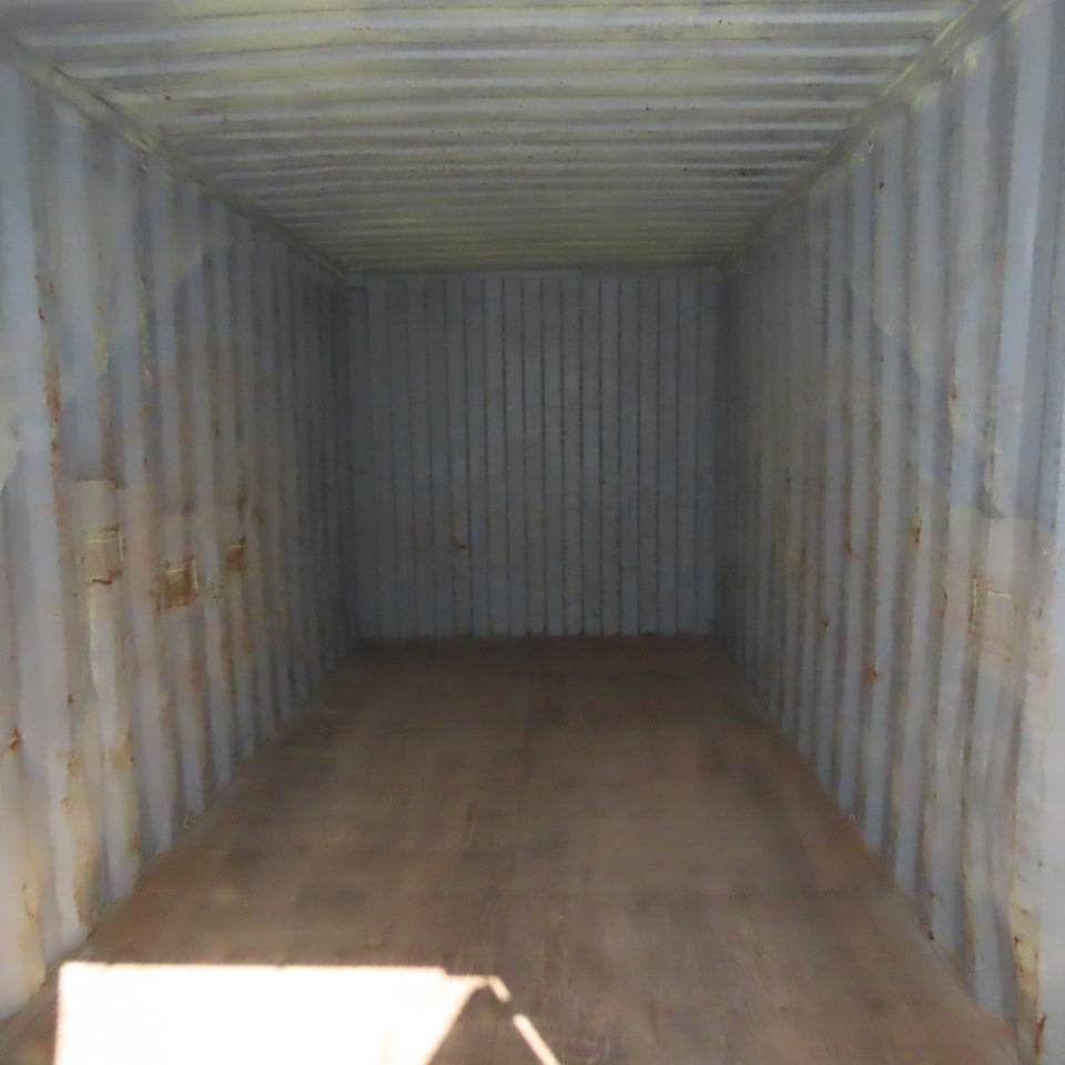 20' Standard Height End Door Shipping Container 90" H x 92" W Opening