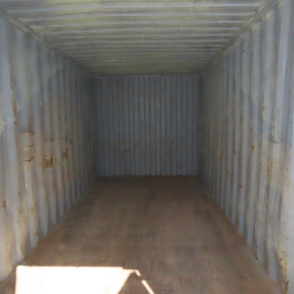 20' Standard Height End Door Shipping Container 90" H x 92" W Opening