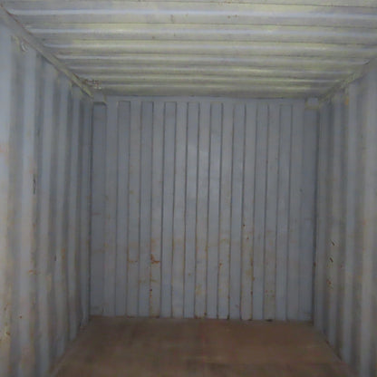 20' Standard Height End Door Shipping Container 90" H x 92" W Opening