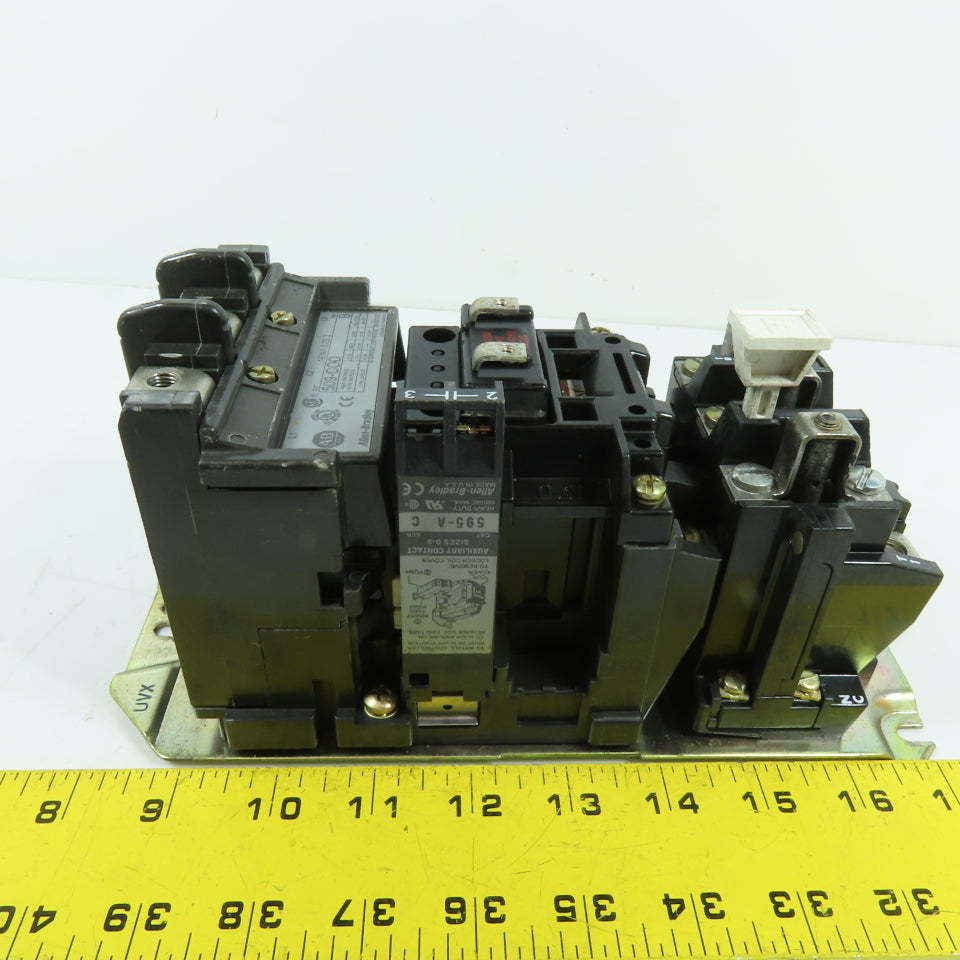 Allen-Bradley 509-COD NEMA Size 2 Motor Starter 45A 600VAC Max 115-120V Coil