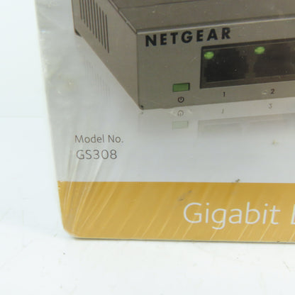 NETGEAR GS308-100PAS GS308 8-Port Gigabit Ethernet Switch