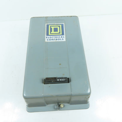 Square D 8536SAG12AS NEMA Size 00 3-Pole Magnetic Motor Starter 120V Coil