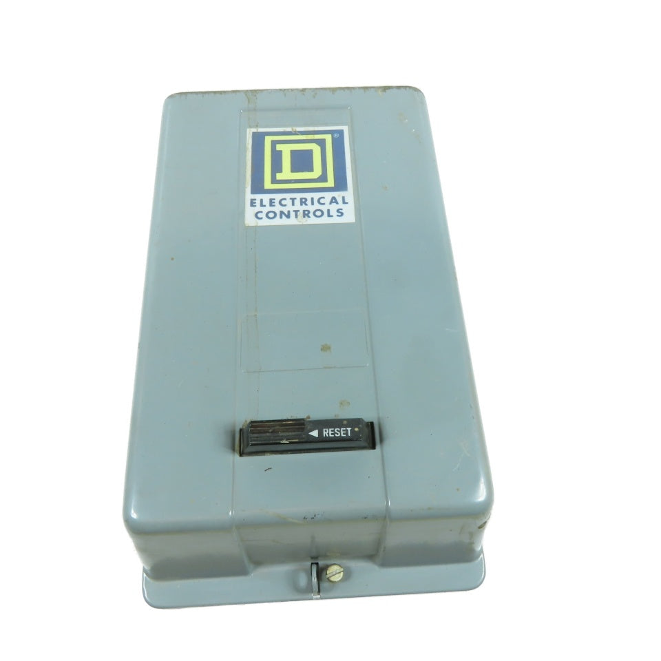 Square D 8536SAG12AS NEMA Size 00 3-Pole Magnetic Motor Starter 120V Coil