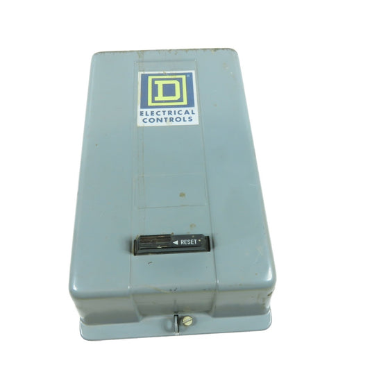 Square D 8536SAG12AS NEMA Size 00 3-Pole Magnetic Motor Starter 120V Coil